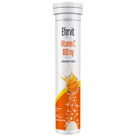 Orzax Efervit Vitamin C 1000mg - Takviye Edici Gıda 20 Tablet - Orzax