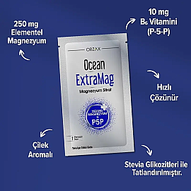 Orzax Ocean Extramag Magnezyum Sitrat Efervesan - Takviye Edici Gıda 30 Saşe - 3