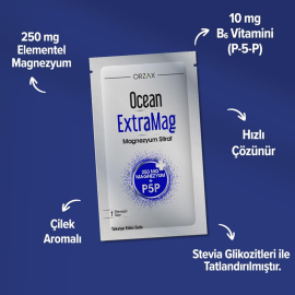 Orzax Ocean Extramag Magnezyum Sitrat Efervesan - Takviye Edici Gıda 30 Saşe - 3