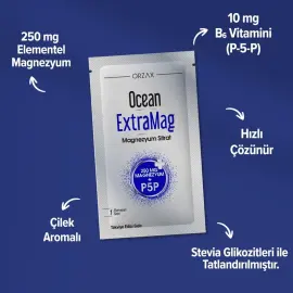 Orzax Ocean Extramag Magnezyum Sitrat Efervesan - Takviye Edici Gıda 30 Saşe - 3
