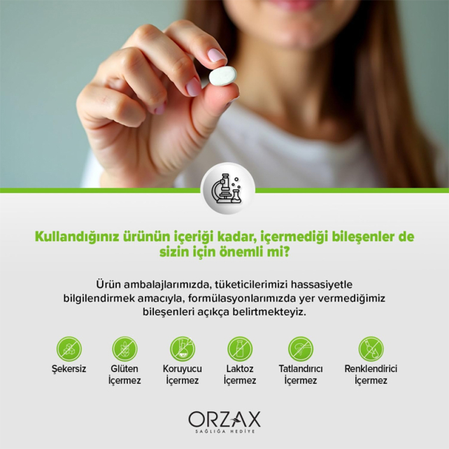 Orzax Ocean Extramag - Takviye Edici Gıda 120 Tablet - 6