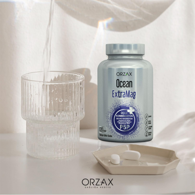 Orzax Ocean Extramag - Takviye Edici Gıda 120 Tablet - 5