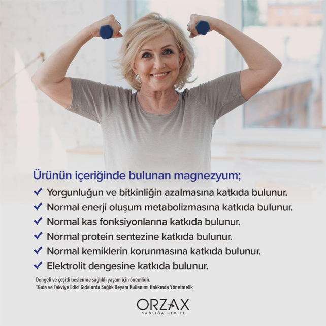 Orzax Ocean Extramag - Takviye Edici Gıda 120 Tablet - 4