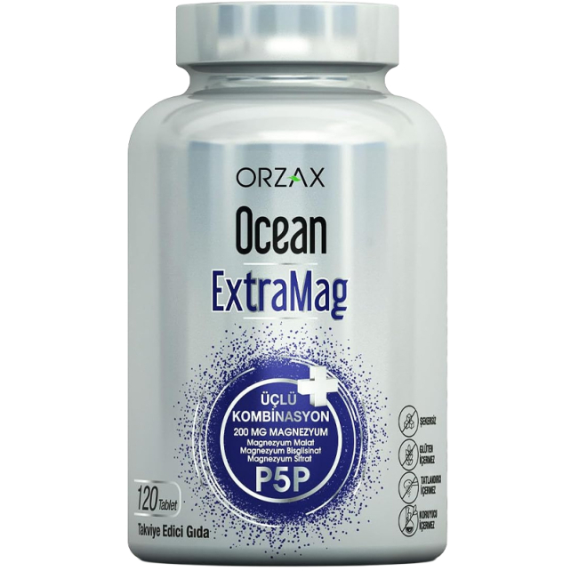 Orzax Ocean Extramag - Takviye Edici Gıda 120 Tablet - 1