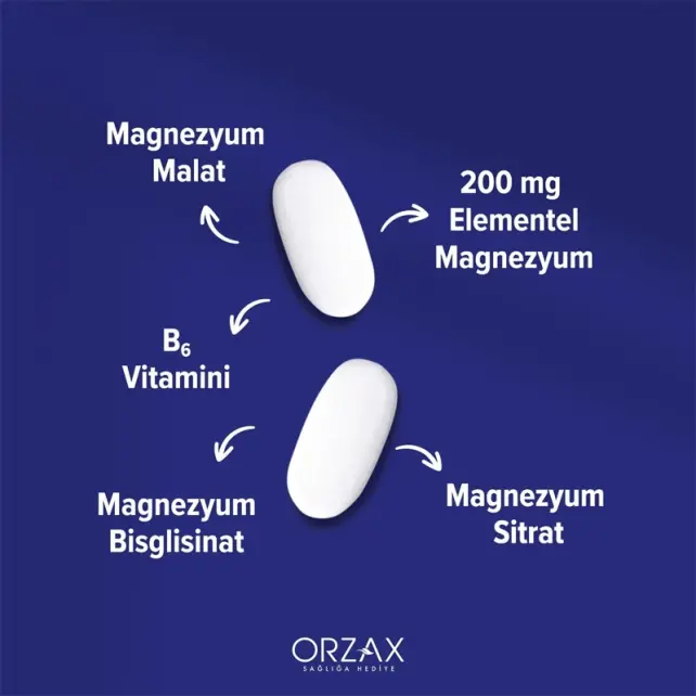 Orzax Ocean Extramag - Takviye Edici Gıda 120 Tablet - 3