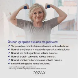 Orzax Ocean Extramag - Takviye Edici Gıda 120 Tablet - 4