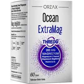 Orzax Ocean ExtraMag Threog - Takviye Edici Gıda 60 Tablet - Orzax