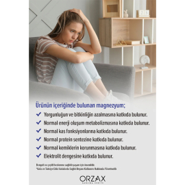 Orzax Ocean ExtraMag Üçlü Kombinasyon 30 Tablet - 4