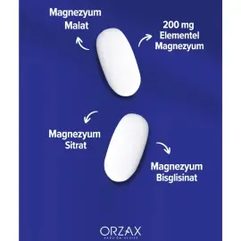 Orzax Ocean ExtraMag Üçlü Kombinasyon 30 Tablet - 3