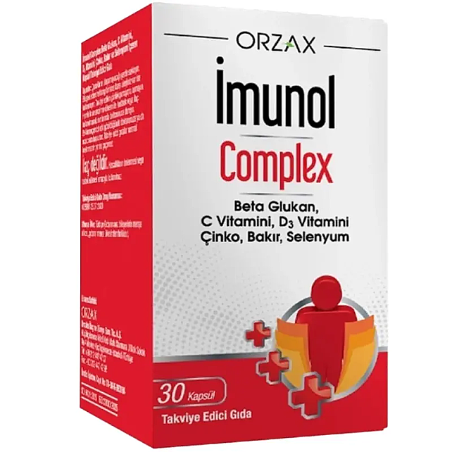 Orzax Ocean İmunol Complex - Takviye Edici Gıda 30 Kapsül - 1