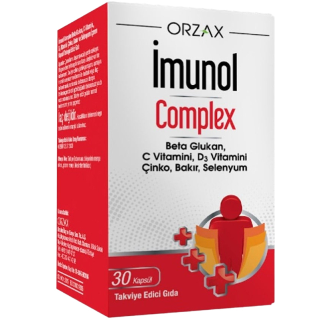 Orzax Ocean İmunol Complex - Takviye Edici Gıda 30 Kapsül - 1