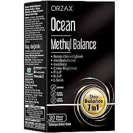 Orzax Ocean Methyl Balance 7 In 1 - Takviye Edici Gıda 30 Kapsül - Orzax