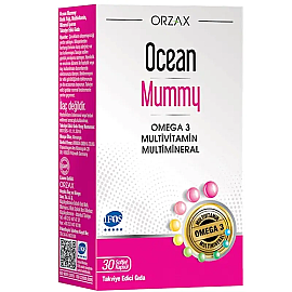 Orzax Ocean Mummy - Takviye Edici Gıda 30 Softjel Kapsül - Orzax
