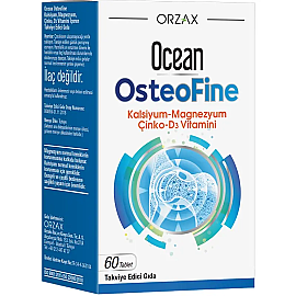 Orzax Ocean OsteoFine - Takviye Edici Gıda 60 Tablet - Orzax