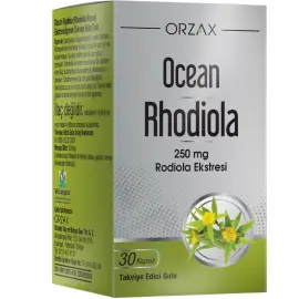 Orzax Ocean Rhodiola 250mg Takviye Edici Gıda 30 Kapsül - Orzax