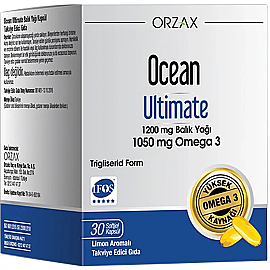 Orzax Ocean Ultimate - Takviye Edici Gıda 30 Kapsül - Orzax