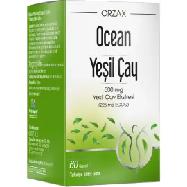 Orzax Ocean Green Tea - Takviye Edici Gıda 60 Kapsül - Orzax