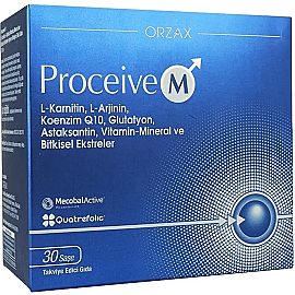 Orzax Proceive M - Takviye Edici Gıda 30 Saşe - Orzax