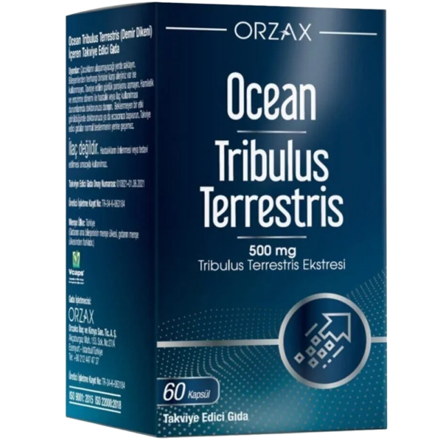 Orzax Tribulus Terrestris - Takviye Edici Gıda 60 Kapsül - 1