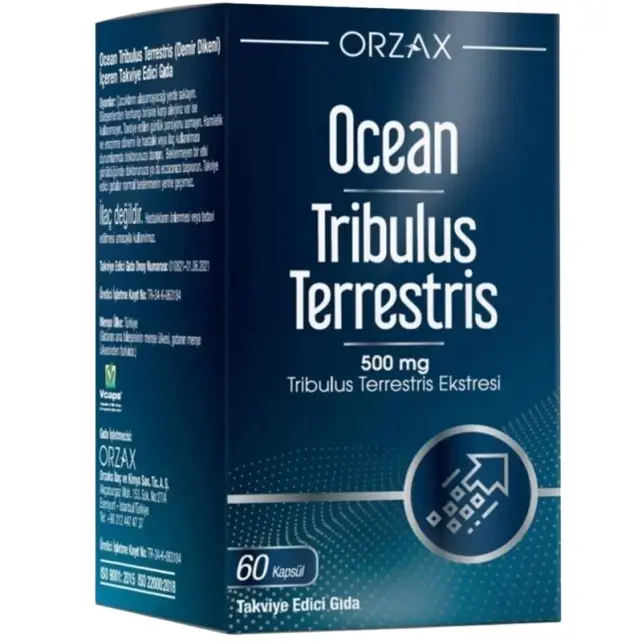 Orzax Tribulus Terrestris - Takviye Edici Gıda 60 Kapsül - 1