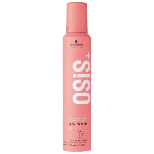 Osis Air Whip Volumee Mousse - Esnek Tutuş Saç Köpüğü 200ml - 1