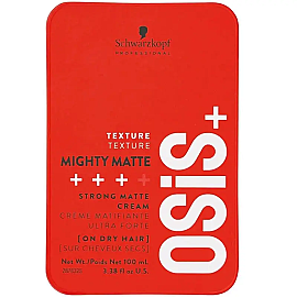 Osis Mighty Matte - Güçlü Tutucu Mat Wax 100ml - Osis