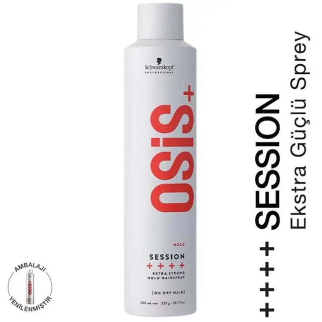 Osis Session - Ekstra Güçlü Tutucu Sprey 300ml - 5