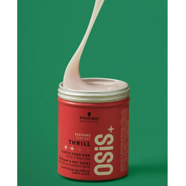 Osis Thrill Elastic Fiber Gum - Orta Tutuş Şekillendirici Saç Sakızı 100ml - 7