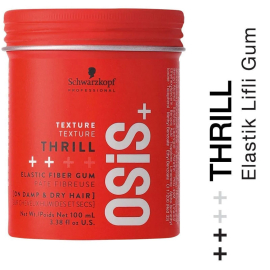 Osis Thrill Elastic Fiber Gum - Orta Tutuş Şekillendirici Saç Sakızı 100ml - 2