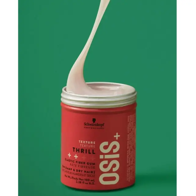 Osis Thrill Elastic Fiber Gum - Orta Tutuş Şekillendirici Saç Sakızı 100ml - 7