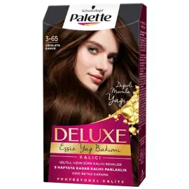Palette Deluxe Saç Boyası No: 3-65 Çikolata Kahve - Palette