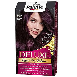 Palette Deluxe Saç Boyası No: 4-99 Patlıcan Moru - Palette