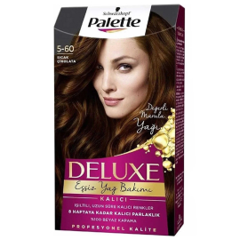 Palette Deluxe Saç Boyası No: 5-60 Sıcak Çikolata - Palette