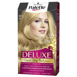 Palette Deluxe Saç Boyası No: 9-0 Sarı - Palette