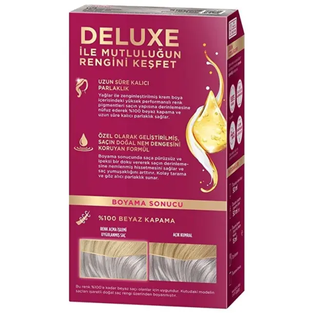 Palette Deluxe Saç Boyası No: U71 Buzul Gri - 2