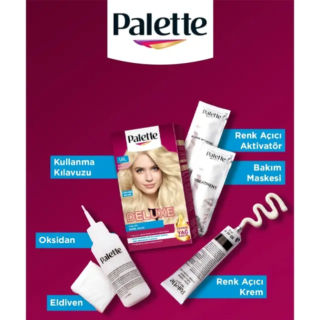 Palette Deluxe Yoğun Renk Açıcı - 3