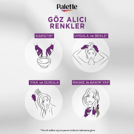 Pallette Göz Alıcı Renkler - Saç Boyası No: 5-68 Kestane - 5