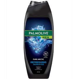 Palmolive Men Pure Arctic 3'ü 1 - Erkekler için Duş Jeli 500ml - Palmolive
