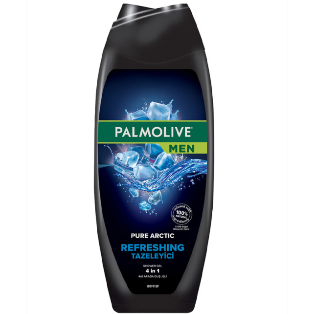 Palmolive Men Pure Arctic 3'ü 1 - Erkekler için Duş Jeli 500ml - 1