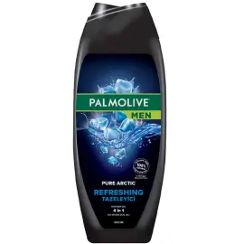 Palmolive Men Pure Arctic 3'ü 1 - Erkekler için Duş Jeli 500ml - Palmolive