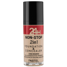 Pastel 24H Non Stop Foundation & Concealer - Fondöten Kapatıcı No: 603 Ivory - Pastel