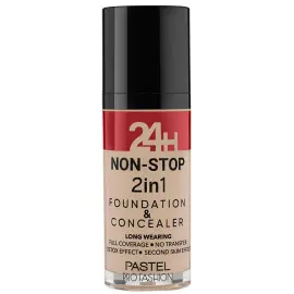 Pastel 24H Non Stop Foundation & Concealer - Fondöten Kapatıcı No: 603 Ivory - 1