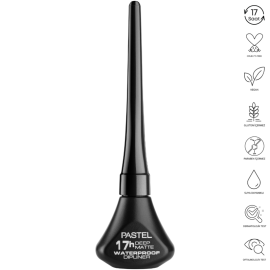 Pastel Color & Care Waterproof Dipliner - Matte Black - 5