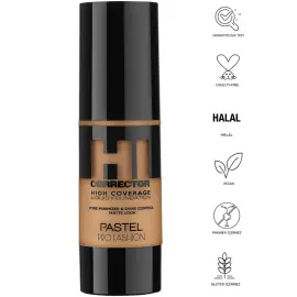 Pastel Corrector High Coverage - Likit Fondöten No: 408 - 3