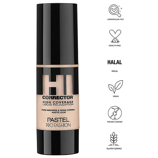 Pastel Corrector High Coverage - Likit Fondöten No: 416 - 3