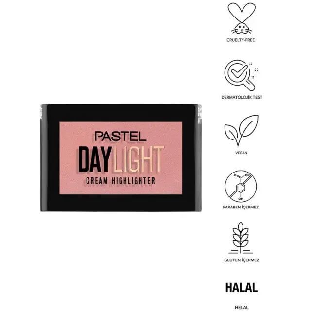 Pastel Daylight Cream Highlighter - Krem Aydınlatıcı No: 13 Sunrose - 3