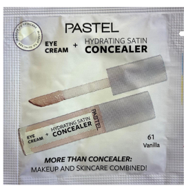 Pastel Eye Cream + Hydrating Satin Concealer - Göz Altı Kapatıcı No: 61 Vanilla 1ml - Tester