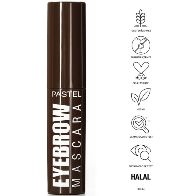 Pastel Eyebrow - Kaş Maskarası No: 23 Dark Brown - 4