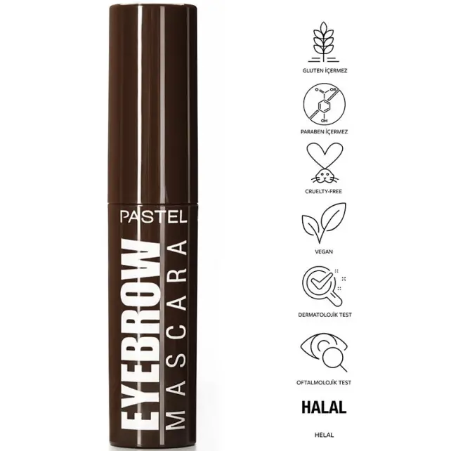 Pastel Eyebrow - Kaş Maskarası No: 23 Dark Brown - 4