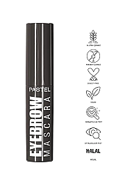 Pastel Eyebrow - Kaş Maskarası No: 24 Deep Brown - 4